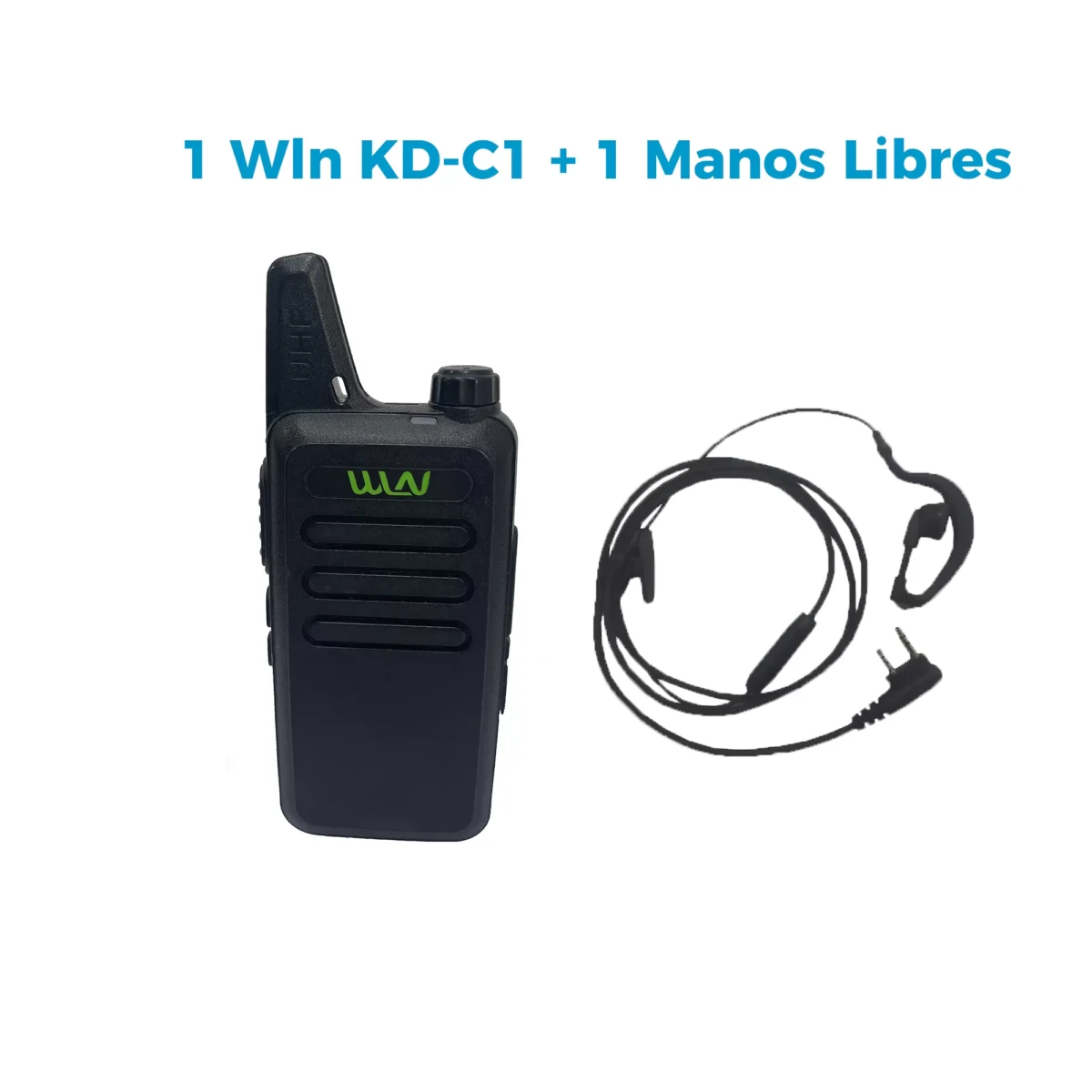 1 Radio portatil Wln KD-C1 + 1 Manos Libres - Imagen 1